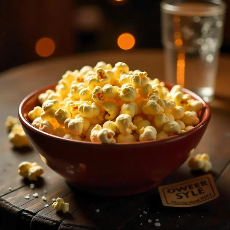 Perfect popcorn recipe served in a bowl with buttery topping