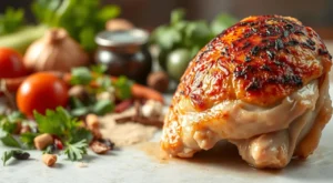 Easy chicken thigh recipes with crispy skin and fresh herbs